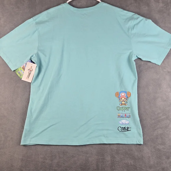Vans One Piece Chopper Light Blue T-shirt Medium - Picture 7 of 8